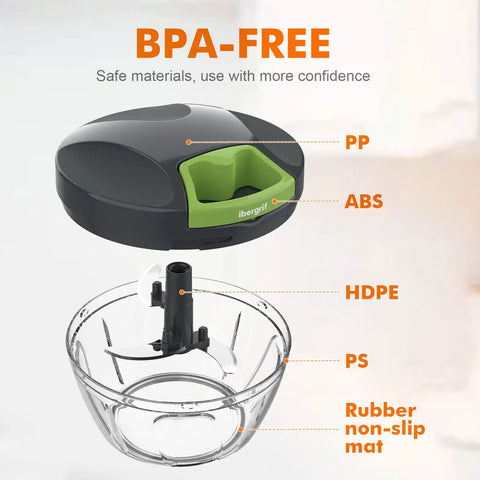 Portable Manual Food Chopper For Veggies And Fruits Handy Hand Pull String Cutter Onion Garlic Mincer 500ml Capacity Compact Veggie