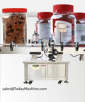 Hassle Free Automatic Bottom Labeler For Daily Chemical Cartons Nails Crisp Sticker Placement Every Time To Streamline Packaging Operations And Boost Throughput with jars.