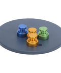 Magnetic Welding Bracket Soldering Holder For PCB Boards MH14 Kit components on a round metal base