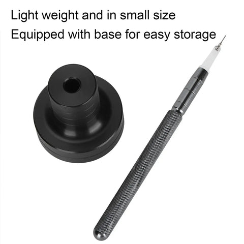 Automatic Watch Lubricant Oiler Time Saver for Precision Repairs with base and oiler pen, compact, pro-grade tool.