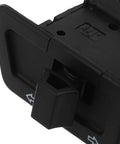 Close-up view of durable motorcycle handlebar signal switch for scooters and electric bikes waterproof quick response turn signal control