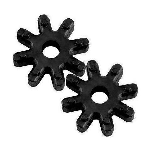 Flexible Steering Coupling Replacement For Hyundai And Kia Steering Column MDPS, durable rubber, 2 pieces side view