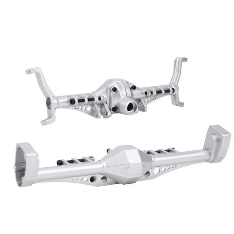 Beefy Metal Front And Rear Axle Housing Shell For 1/10 RC Crawler Upgrade Your Rig Compatible With Axial Capra 1.9 UTB Tough Aluminum Alloy