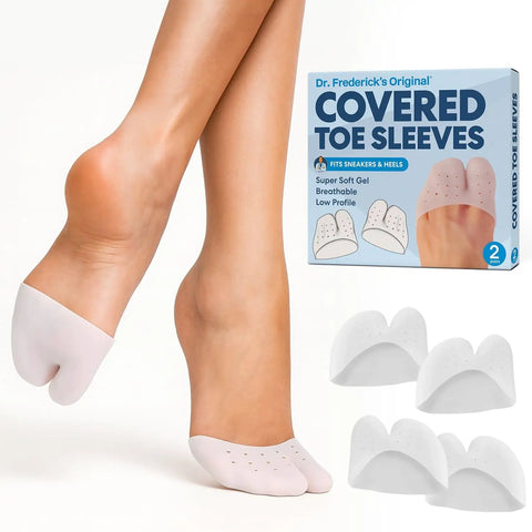 All Day Comfort Toe Sleeves With Gel Caps And Metatarsal Pads For Pain Relief Breathable Toe Protectors For Bunions Blisters Overlapping Toes And Metatarsalgia Unisex Fit For Men And Women