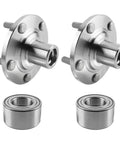 Front Wheel Bearing And Hub Assembly Set Of 2 For Toyota Camry 2004-2017 2.5L 3.0L 3.5L V6 TopNotch Replacement, Fits Avalon Sienna