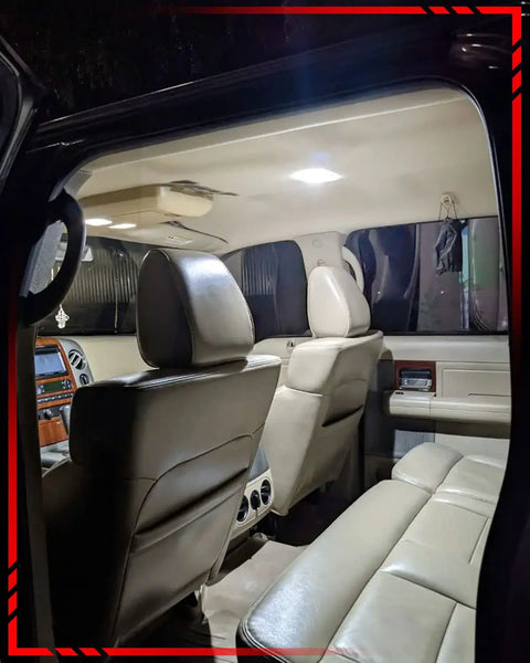 Mazda CX5 interior with LED dome lights from Mazda CX5 LED Interior Light Replacement Kit Ultra Bright 6000K White Bulbs