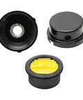 Heavy Duty One Half Inch Thread Air Compressor Silencer Filter Metal Intake Muffler 20mm Diameter Noise Reduction Muffler