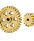 Brass RC Transmission Main Gear With 15T And 32T Motor Pinions Upgrade Kit for Losi 1/24 Micro B Micro T RC Car