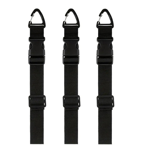 Heavy Duty Cable Storage Strap With Secure Buckle For Effortless Wire Management And Tidy Desk Setup Organize Messy Cords In Style black nylon straps with clips