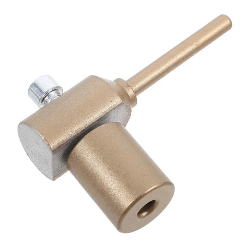 PPR Repair Tool With Hot Melt PE Welding Rods For Quick Leak Fixes, compact metal pipe patch tool, side view, DIY plumbing kit