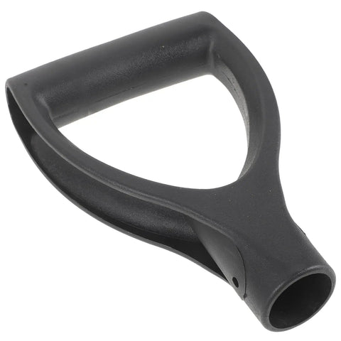 Ergonomic Gardening Shovel Handle Replacement for Spade With Comfy Grip and Easy Swap, black durable lightweight design