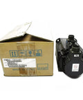 SGMGH-13D2A6C Servo Motor Ready to Ship in Sealed Box With 1 Year Warranty, on cardboard box and motor