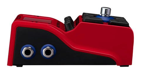 Side view of Dope Bass Effects Pedal With 95 Plus Effects And Legendary Amp Models For Thick Stage Tones Stereo Output