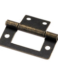 Rotating Concealed Door Hinge Set 2 Pack No Fuss 38x20mm For Cabinets And Drawers Easy Install Durable Steel Hidden Hinge
