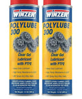 Polylube 300 PTFE Clear Gel Lubricant Aerosol Bundle Two 13 Oz Cans With Pocket Screwdriver
