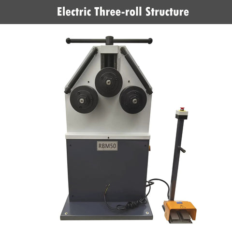 Top Tier Badass Electric Hydraulic Roll Bender Delivering Slick Precision For Swift Horizontal Or Vertical Metal Tube Forming And Heavy Duty Steel Pipe Rolling Built Different Pro Gear, three-roll structure.