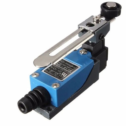 3 Pack ME-8108 Momentary Roller Lever Limit Switch with zinc alloy body and rotary adjustable arm