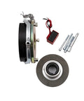 FPBIGCHA electromagnetic brake kit with disc rotor, mounting plate, wiring module and bolts (DC170V)