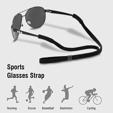 Durable Adjustable Eyeglass Chains For Men And Women Keep Your Specs Secure During Sports With Unisex Sunglasses Holder Straps