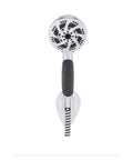 Fury Handheld Shower Sprayer Kit Chrome With Five Spray Settings And Ergonomic Comfort Grip Lever 72 Inch Hose