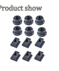 Heavy Duty T Slot Clamp Kit Set With 58 Pieces Half Inch And Three Eighths Inch Stud Clamps Hold Down Clamps In Steel flange and T-nuts