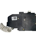 BRN230GF GFCI Circuit Breaker With Ground Fault Protection Pigtail Neutral 30 Amp 10 KAIC Two Pole 120 And 240 Volt Heavy Duty Upgrade For Home And Shop Panels, black two-pole unit with white pigtail