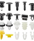 Tesla 70 Pcs Clips Fasteners Rivet Clips Kit For Bumper Fender Liner Interior Exterior Body Replacement, 20 sizes shown