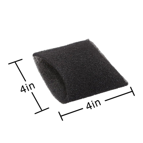 Four Pack Foam Tank Filter Replacement For Hoover Steam Vacuum Cleaners F5800 Series And Compatible Models Fits C3820 F5914-900 F5915-900 F5917-900 F5918-900 FH50015 FH50045 440007364 38762014 And More