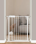 Wide Adjustable Baby Gate For Doorways And Stairs Walk Through Swing Door Pressure Mounted Indoor Safety Gate fits 29 to 34 inch openings