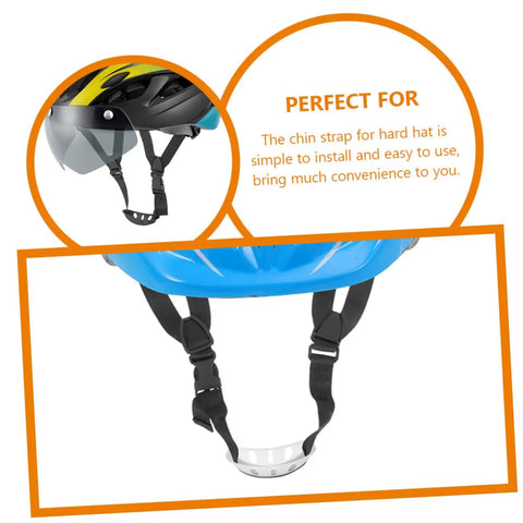 Dead Set Heavy Duty Adjustable Helmet Chin Strap For Hard Hats And Safety Helmets With Rugged Nylon Webbing And Slick Quick Release Buckle That Locks Tight For Construction Crews Daily Grind