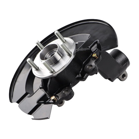 Steering Knuckle Wheel Bearing Hub Assembly Front Right Passenger Side Direct Replacement For 2013 2019 Ford Escape. Side view.