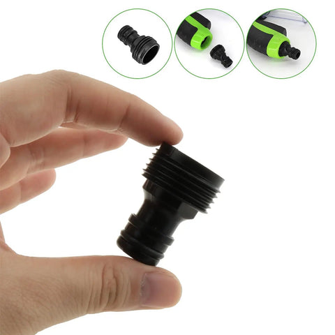 Three Quarter Inch Quick Connect Garden Hose Fittings Set No Fuss Ten Pack Male Plastic Hose Connectors For GHT Hoses