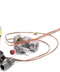 Fmea Valve Field Retrofit Kit M1558X Genuine OEM Replacement Part for kitchen ovens shown in full detail with copper fittings