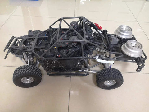 Traxxas UDR chassis prepared for Hardened Steel Ring Gear And Planetary Gear Set For Traxxas UDR Unlimited Desert Racer 1 To 7 Scale