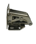 Rotating Concealed Hinges For Cabinets And Furniture 3 Inch No Drill Hole Bridge Shaped Spring Hinge With Full Overlay