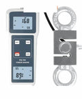Push Pull Tension Meter With Digital Display No Guesswork Multi Unit Readout N Kg Lb G Peak Hold Auto Power Off Battery Or 6V DC Power White Finish Essential Tool For Precision Force Testing And Compression Trials, white force gauge with metal load cell