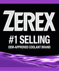 Top Shelf Ready To Roll Antifreeze Coolant Featuring Phosphate Silicate Free Organic Acid Formula For Real Deal Engine Guard Against Freezing Overheating And Rust In A Prediluted Ready To Pour Mix Case Of Six Gallons promotional graphic with text.