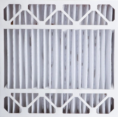 Close-up of 2 Pack 20X20X5 Air Filters Replacement For Honeywell And Lennox, MERV 12, Actual Size 19 5/8 X 19 7/8 X 4 3/8