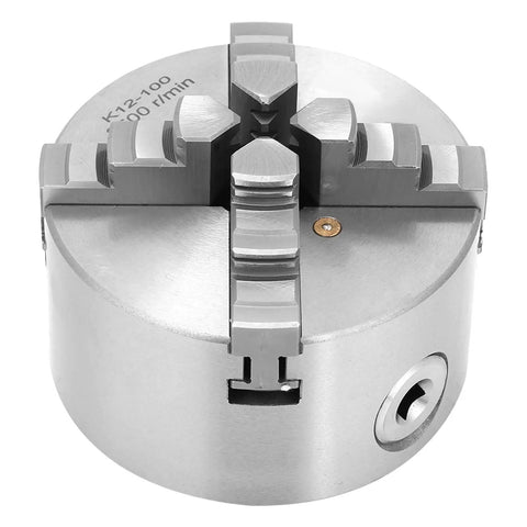 Pro Grade 4 Jaw Self Centering Lathe Mandrel Set With Extra Scrolling Jaws And Steel Grip Chuck For Turning Machines And Non Ferrous Metals That Bring Spot On Precision And Zero Frustration Daily