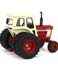 One Sixty Fourth Scale International 966 Turbo Tractor Diecast Model With Dual Wheels And FFA Logo, rear view