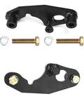LS Engine Exhaust Manifold Bolt Repair Kit Fits Chevrolet 4.8 5.3 5.7 6.0 with steel brackets and bolts for easy installation.