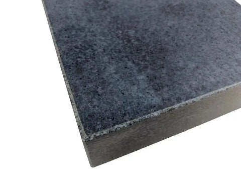Close-up view of Six By Six By Two Inch Granite Surface Plate Grade B No Ledge Built Tough For Precision Work With Ground Flatness To 0.0001 Inch
