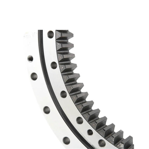 Rock Solid Inner Gear Slewing Bearing Ring 013.25.315 013.25.355 013.25.400 013.25.450, detailed view showing the gear teeth and mounting holes.