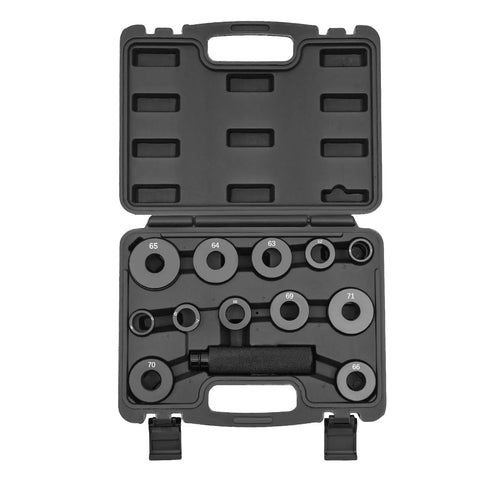 Transmission Bushing Driver Tool Kit, 13 Piece Master Set For GM 700R4, 4L60, 4L60E, And 4L65E Transmissions, open case view