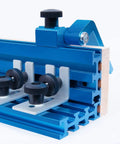 Multi T Tracks 36 Inch Universal T Slot Track For Woodshop 3 Inch High Heavy Duty Aluminum Rail with clamps