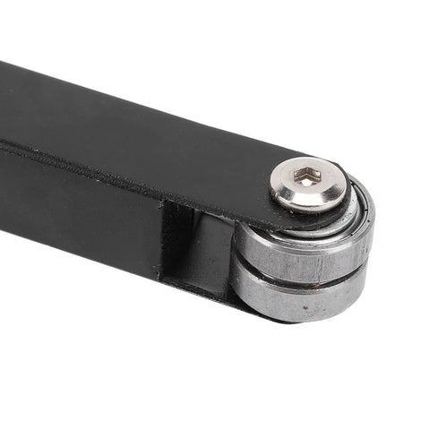 Quick Swap Angle Grinder To Belt Sander Converter Kit Heavy Duty Sanding Adapter with bearing and metal design for stability.