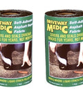 Six Inch By Nine Foot Asphalt Repair Fabric Two Pack No Fuss Quick Install For Driveways Walk Or Drive On Immediately