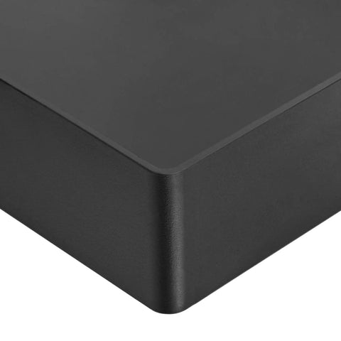 Rectangular Desk Organizer Letter Size Document Tray Two Pack Black Heavy Duty Plastic Stacking Caddy Keeping Office Files Tidy With A Hasslefree Setup And Zero Paper Stress