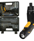 Heavy Duty Brushless Cordless Drill With Hella Powerful Torque For Wood And Metal Includes Full 47 Piece Accessory Set in case