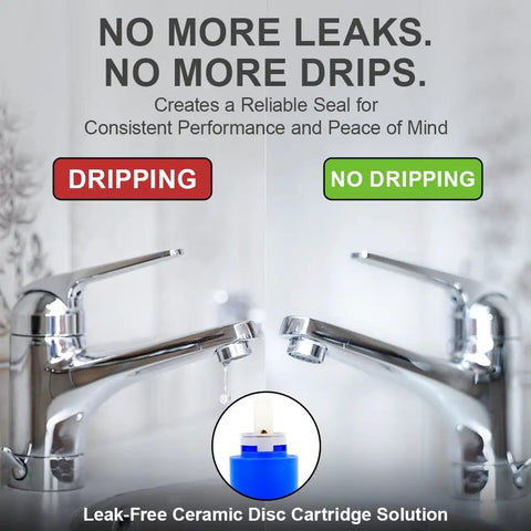 Replacement Faucet Cartridge Compatible With La Torre Gerber Danze Moen Single Lever And Tub Faucets showing no leaks
